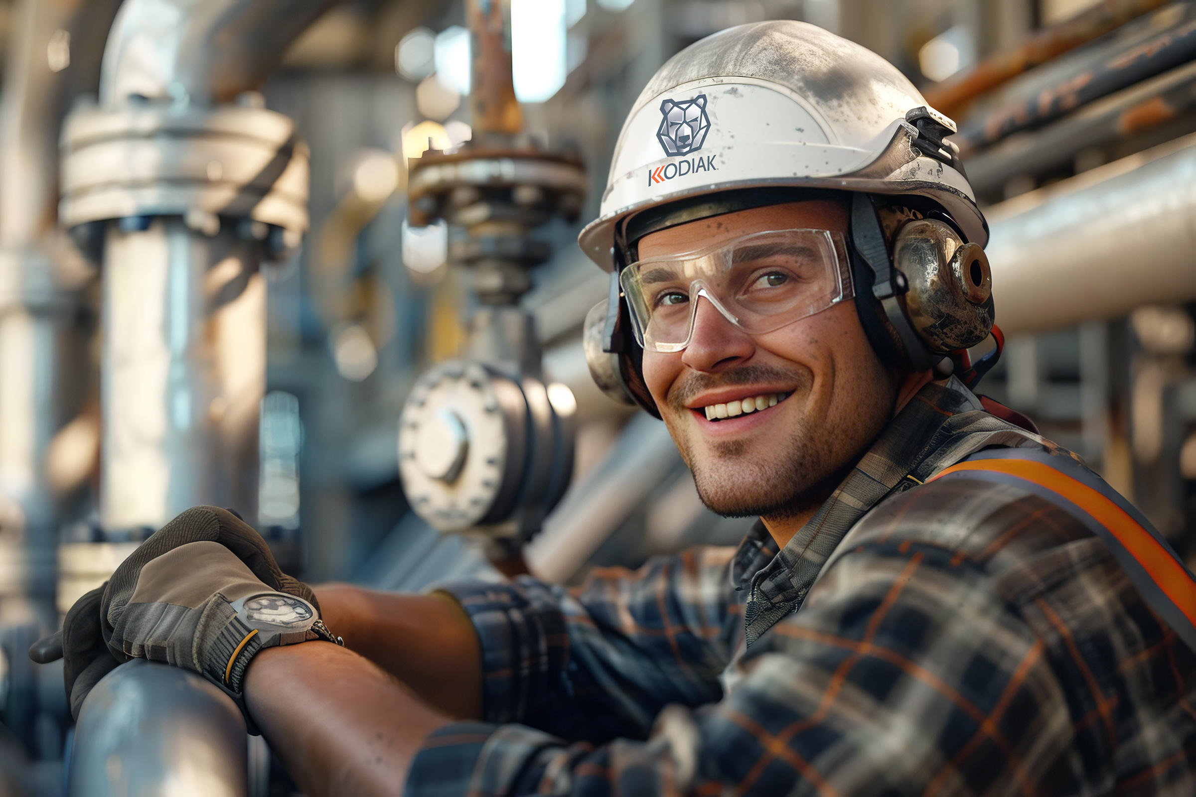 Industry Worker Potrait Smile